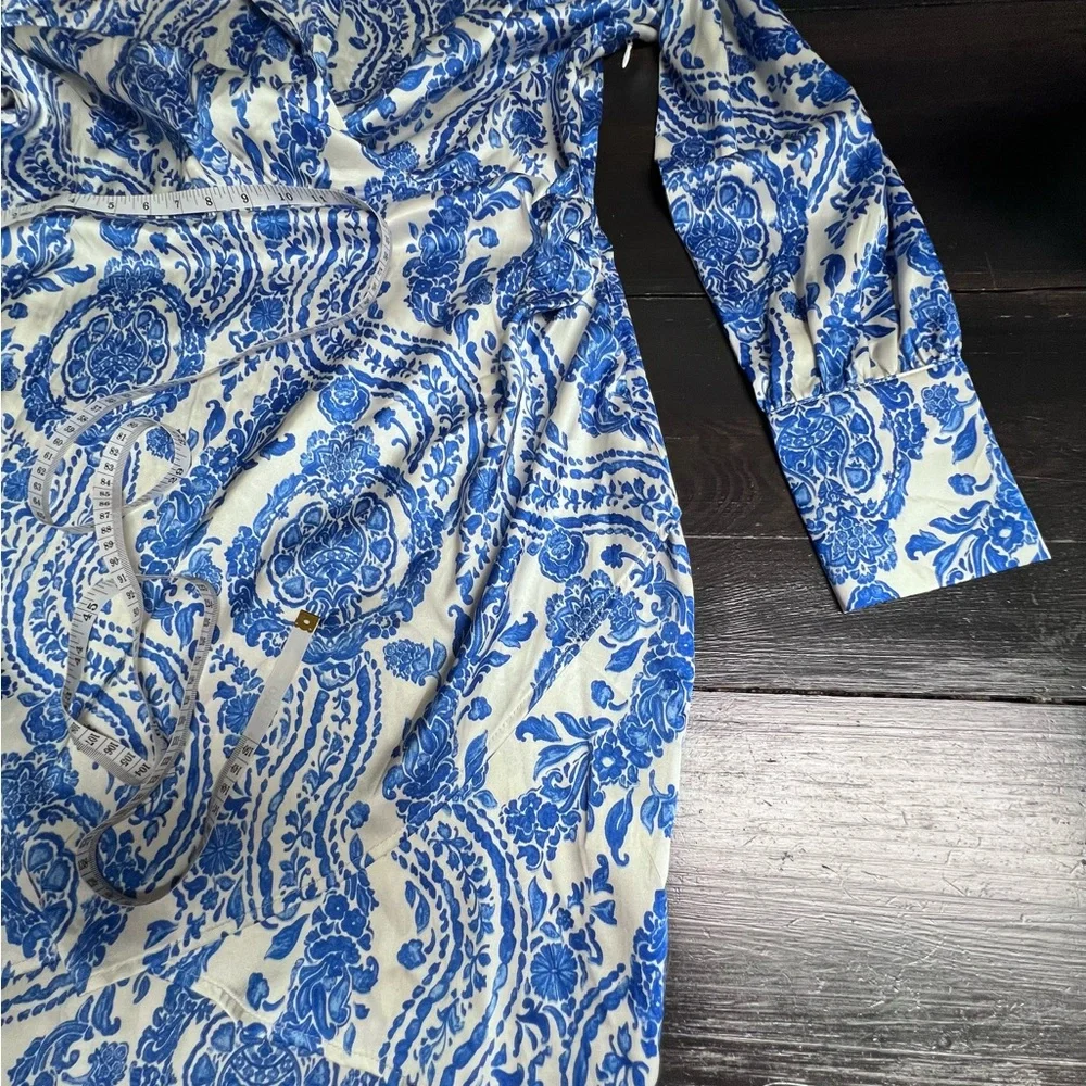 Fashion Nova Blue and White Mini Dress - Picture 10 of 12